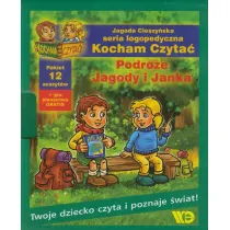 Pakiet Kocham Czyta�. Podr�e Jagody i Janka. Zeszyty 19-30 + gra planszowa