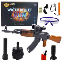 Karabin AK na kulki wodne hydroelowe 96cm Leantoys