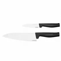 Fiskars Zestaw 2 noy hard edge do obierania i szefa kuchni