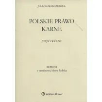 Polskie prawo karne. Cz�� og�lna