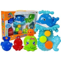 Zestaw do k�pieli zwierz�ta morskie LeanToys