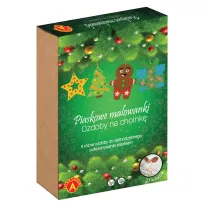 Piaskowe Malowanki Ozdoby na Choink: Ciastek Alexander