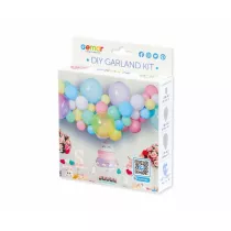 Godan Girlanda balonowa DIY Pastelowa 65 szt.
