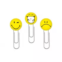 Herlitz Spinacze Smiley World Fancy 6 szt.