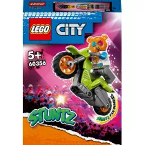 LEGO City Motocykl kaskaderski z niedwiedziem 60356