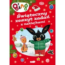 Bing. witeczny zeszyt zada z naklejkami