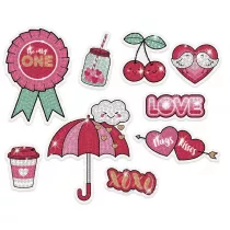 Dalprint Haft diamentowy - naklejki xoxo