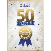 Armin Style KARNET URODZINY 50 B6 Z KOP AS GM-1295 FOL