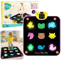 Mata taneczna zwierz�ta 5 tryb�w 3 poziomy LeanToys