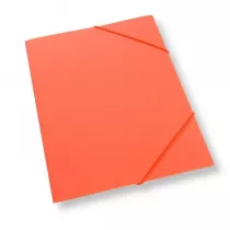 Penword Teczka A4 z gumk plastikowa pomaraczowa