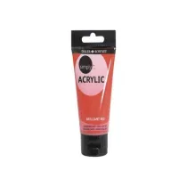 Giotto Simply acrylic brilliant red 250ml