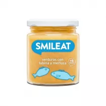 Smileat Soiczek z ekologicznymi warzywami, okoniem i morszczukiem po 6 miesicu 230 g bio