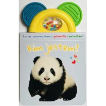 Ksieczka z gryzakiem i grzechotk. Kim jestem?