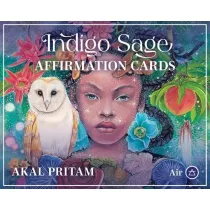 Indygo Sage Affirmation Cards, ywio Powietrza