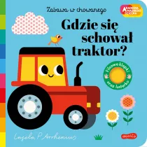Gdzie si schowa traktor? Akademia mdrego dziecka. Zabawa w chowanego
