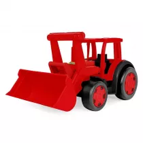 Gigant traktor adowarka czerwony Wader