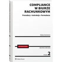 Compliance w biurze rachunkowym - procedury, instrukcje, formularze