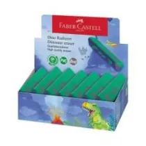 Faber-Castell Gumka do cierania Dust Free Dinozaur (15szt)
