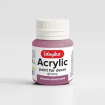 Ideyka Farba akrylowa R�owy i ebonitowy 20ml