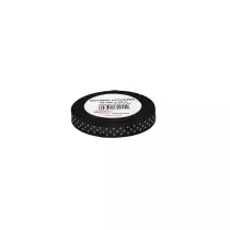 Wst��ka satynowa w kropki 12mm x 22m
