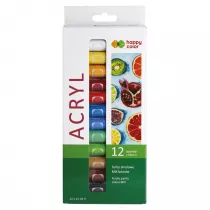 Happy Color Farby akrylowe 12x12ml