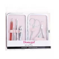 Donegal Zestaw do manicure 7 akcesori�w Serduszka 7 szt.
