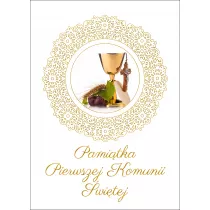 Pamitka Pierwszej Komunii witej