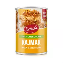 Delecta Kajmak masa krwkowa o smaku orzechowym 400 g