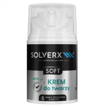 Solverx Soft krem do twarzy dla m�czyzn 50 ml