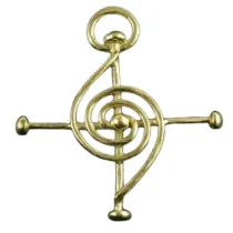 Sotis Krzy� Harmonijnego �ycia Ag925 + Au 24kar, 6,1g