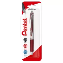 Pentel Pi�ro kulkowe EnerGel BL77 burgundowy 0.7mm