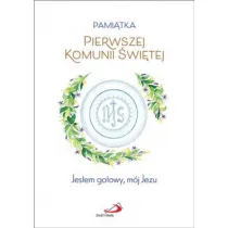 Pami�tka I Komunii �wi�tej. Jestem gotowy, m�j Jezu (ch�opiec)