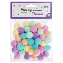 Interdruk Pompony do dekoracji Unicorn
