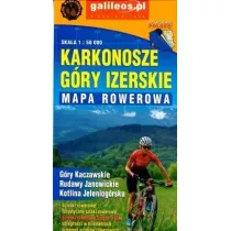 Mapa rowerowa - Karkonosze, G�ry Izerskie 1:50 000