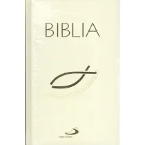 Biblia z rybk� bia�a