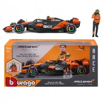 Bburago Model 1:24 Bolid F1 Mclaren MCL38 figurka Oscar Piastri 18-28040_81