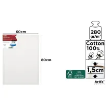 Artix Podobrazie 60x80x1.5cm, 280g