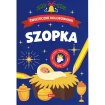 witeczne kolorowanki. Szopka