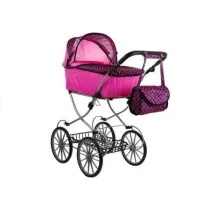 LeanToys W�zek dla lalek Alice Retro z torb�