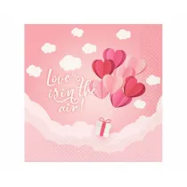 Godan Serwetki Kolekcja Love Is In The Air r�owe 33x33 cm