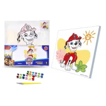 Qbee Malowanie po numerach 30x30cm Psi Patrol: Marshall