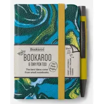 If Bookaroo Notatnik A7 z d�ugopisem - marmur