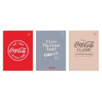 Interdruk Zeszyt A4 M Hybrid Coca Cola kratka, 70g 60 kartek 5 szt.