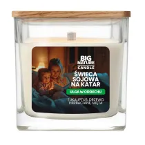 Big Nature �wieca sojowa na katar ULGA W ODDECHU 220 g