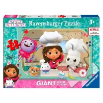 Puzzle dla dzieci 24 Koci Domek Gabi 1 Giant Ravensburger