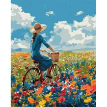 Ideyka Malowanie po numerach - Podr� w kwiatach 40x50cm