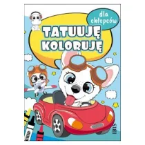 Tatuuj� - koloruj�. Dla ch�opc�w