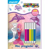 Playmobil Princess Magic. Numerkowe kolorowanki. Moc przyjani