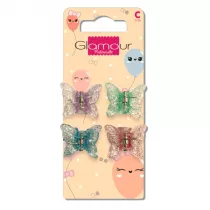 Glamour Mademoiselle spinki do wosw abki 4 szt.