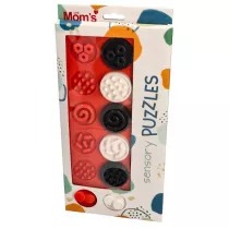 Puzzle sensoryczne keczka XL kontrastowe Moms Care